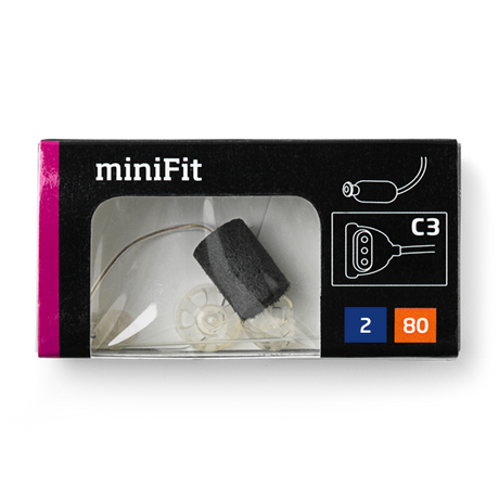 80 dB speaker links maat 1-5 Oticon Minirite