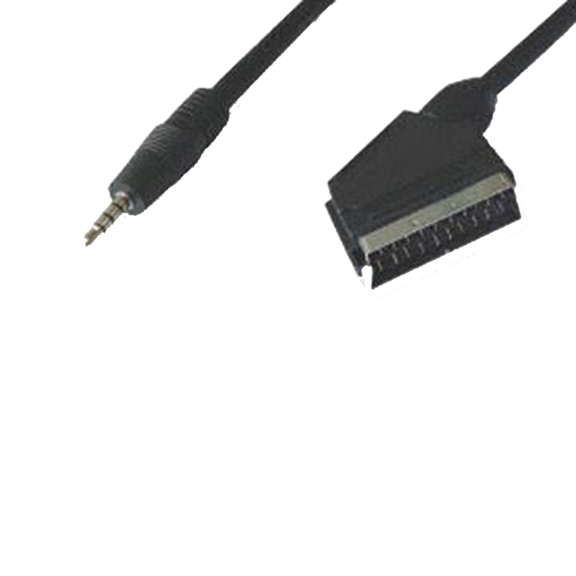 Snoer Scart => Stereo 3,5 Jack Male