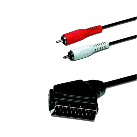 Scart - Audio Kabel