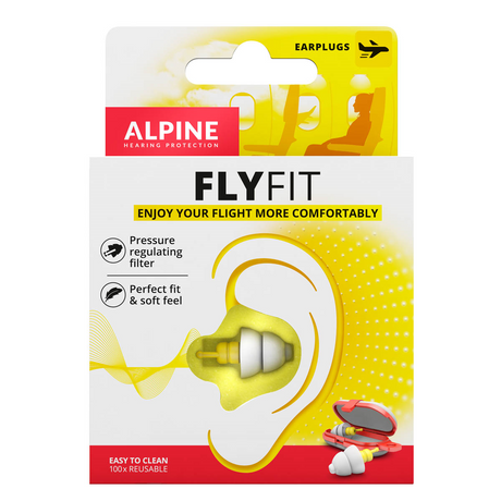 FlyFit oordoppen vliegen Alpine