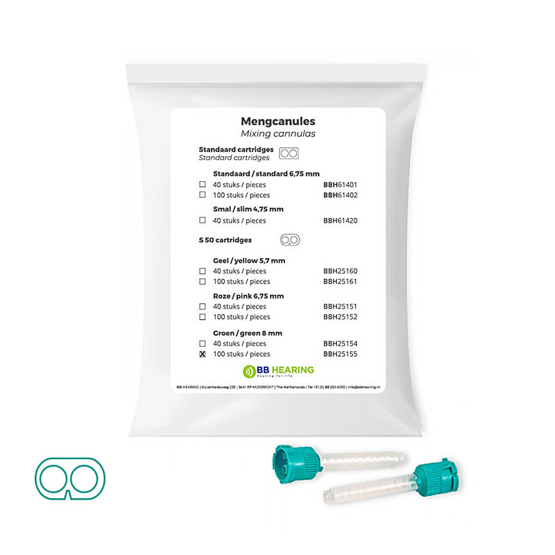 S 50 mengcanule 8,0 mm 100 st