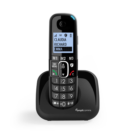 Amplicomms Bigtel 1502 duo telefoon