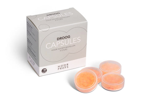 HoorProfs droogcapsules, droogtabletten voor hoortoestellen (4 stuks)