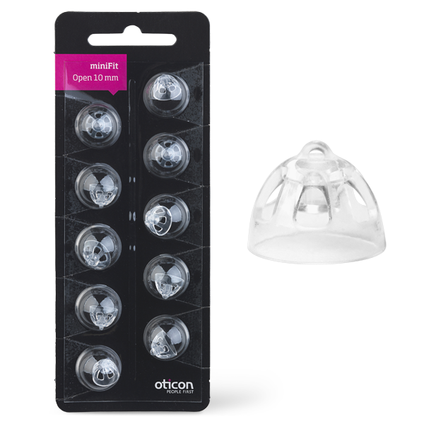 Oticon MiniFit open ear-tip 10 mm 10 stuks