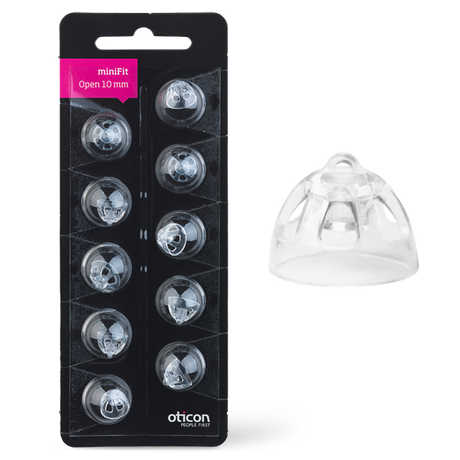 Oticon MiniFit open ear-tip 10 mm 10 stuks