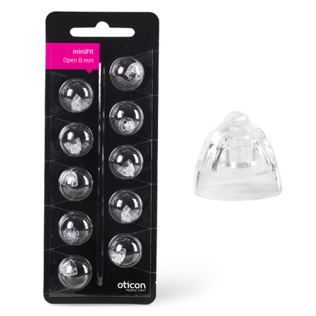 Oticon MiniFit open ear-tip 8 mm 10 stuks
