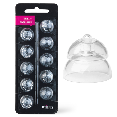 Oticon MiniFit power ear-tip 12 mm 10 stuks