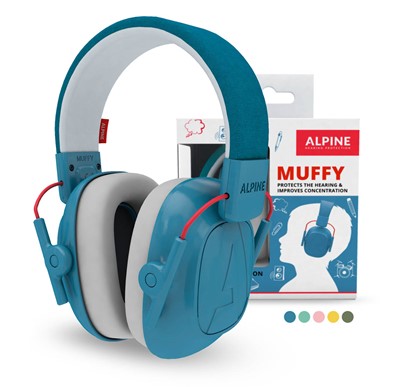 Oorkappen Muffy blauw kinderen Alpine