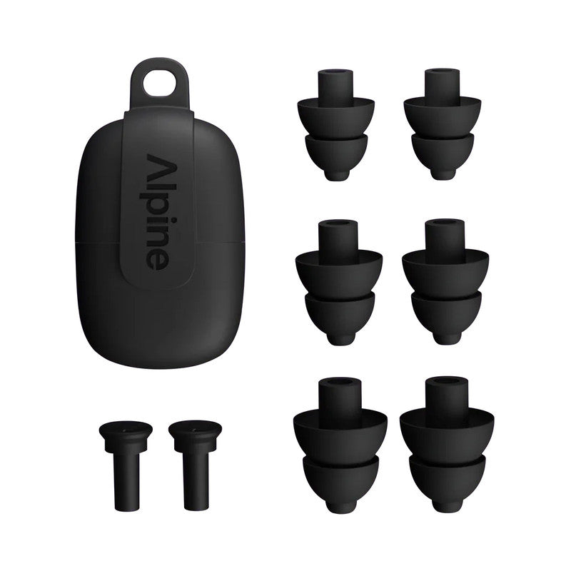 PartyPlug black music earplugs Alpine