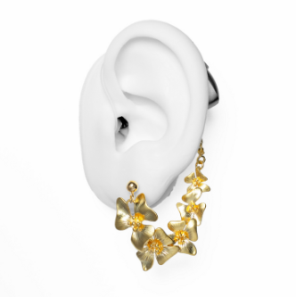 DEAFMETAL Orkidea (Gold) Inclusief holster