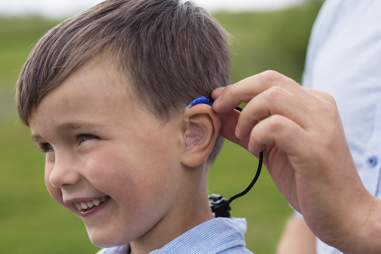Safeline met clip MiniRITE Oticon