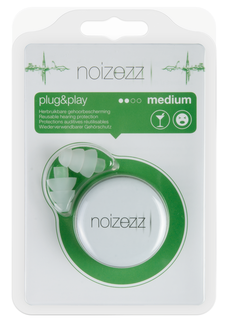 NOIZEZZ Plug&Play Medium oordopjes