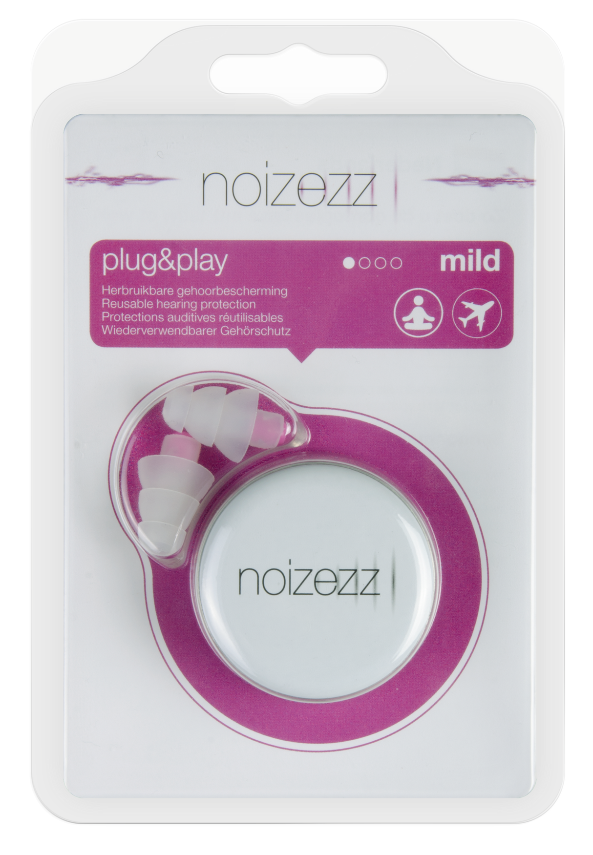 NOIZEZZ Plug&Play Mild oordopjes