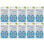 Power One P675 Implant Plus hoortoestel batterijen (blauw) 10 pakjes
