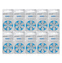 Power One P675 hoortoestel batterijen (Blauw) 10 pakjes