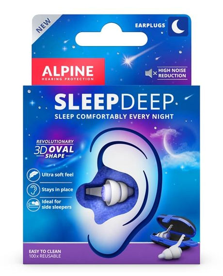 SleepDeep slaap oordoppen Alpine