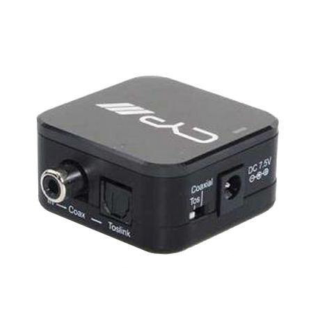 S/PDIF-BOX (digitaal-analoog audioconverter)