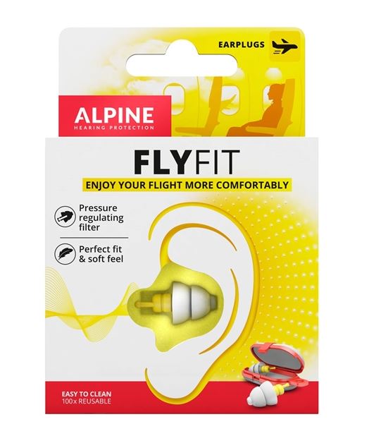 FlyFit oordoppen vliegen Alpine