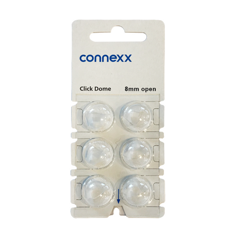 Connexx Click Dome 8 mm Open