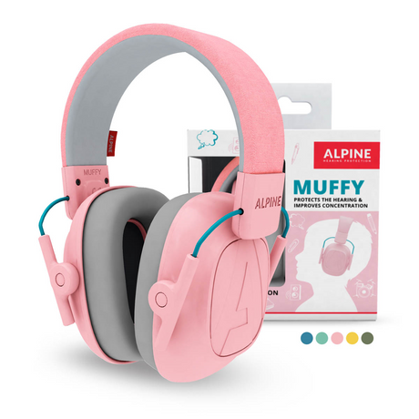 Oorkappen Muffy roze kinderen Alpine