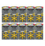 Rayovac Extra Advanced 10 hoortoestel batterijen (Geel) 10 pakjes