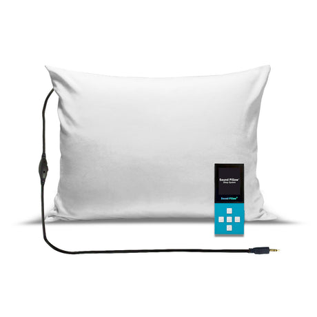 Sound Pillow slaapsysteem met mp4 speler en tas