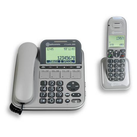 Amplicomms Powertel 2880 telefoon